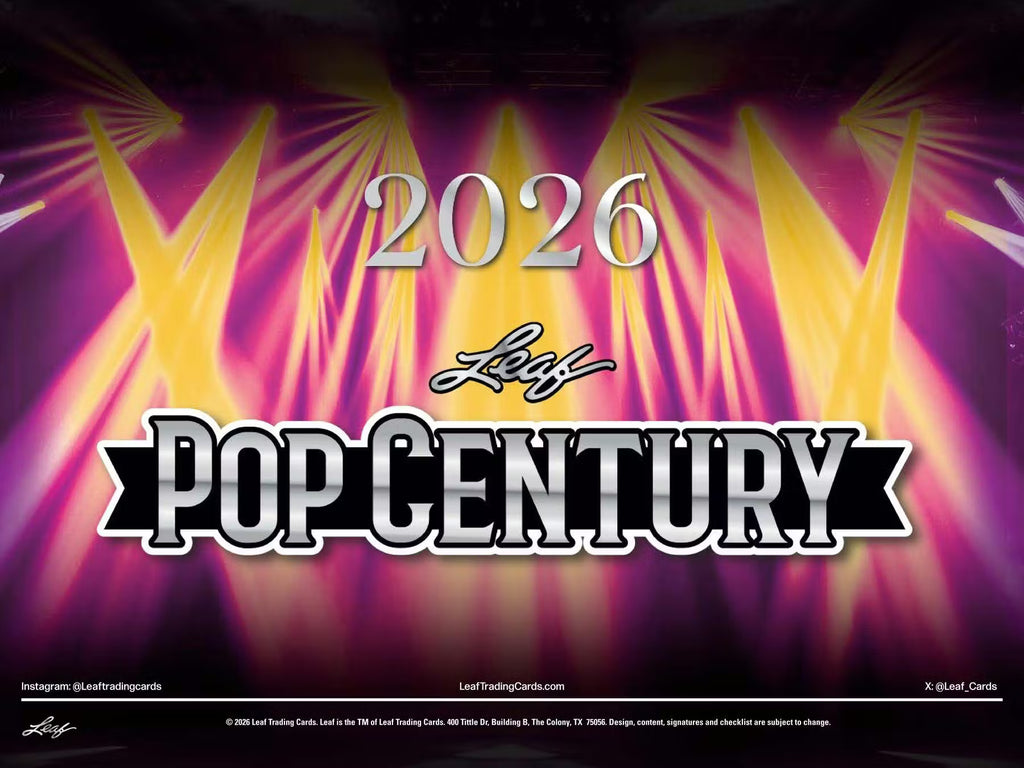 2026 Leaf Metal Pop Century Trading Cards