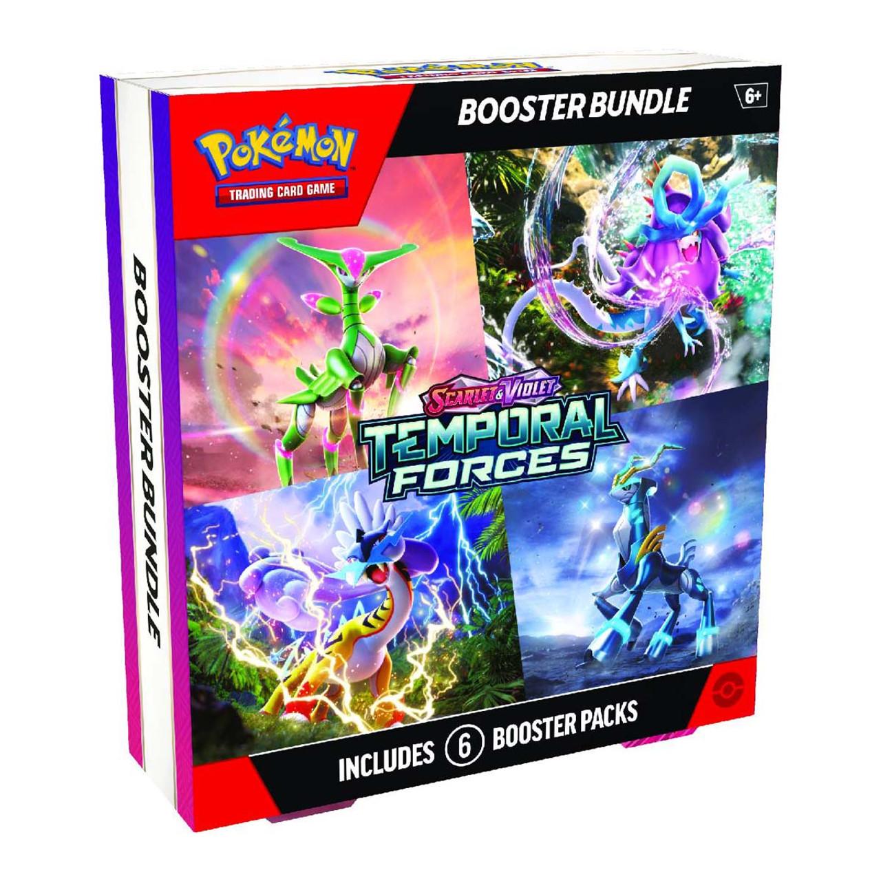 Pokemon Scarlet and Violet - Temporal Forces Booster Bundle