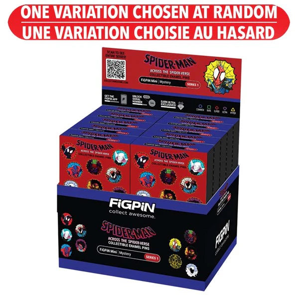 Figpin Spiderman Accross The Spider-Verse Series 1 Collectible Enamel Pins