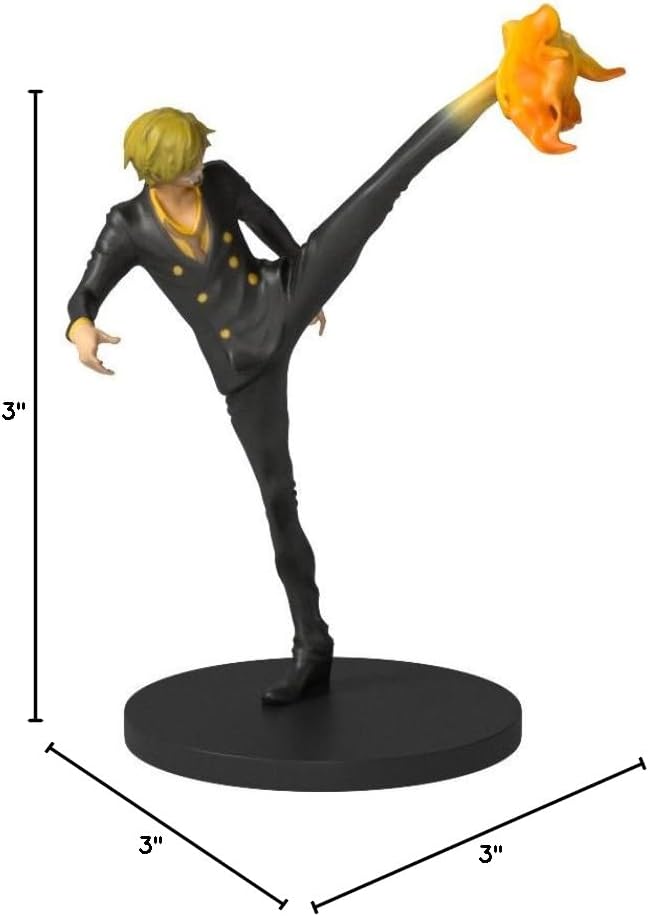 Tamashii Nations One Piece Battle Record Collection Sanji Action Figure
