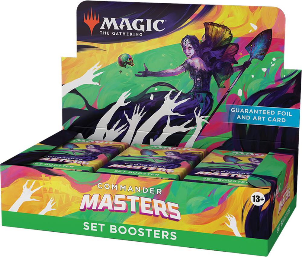 Magic the Gathering Commander Masters Set Booster Trading Cards