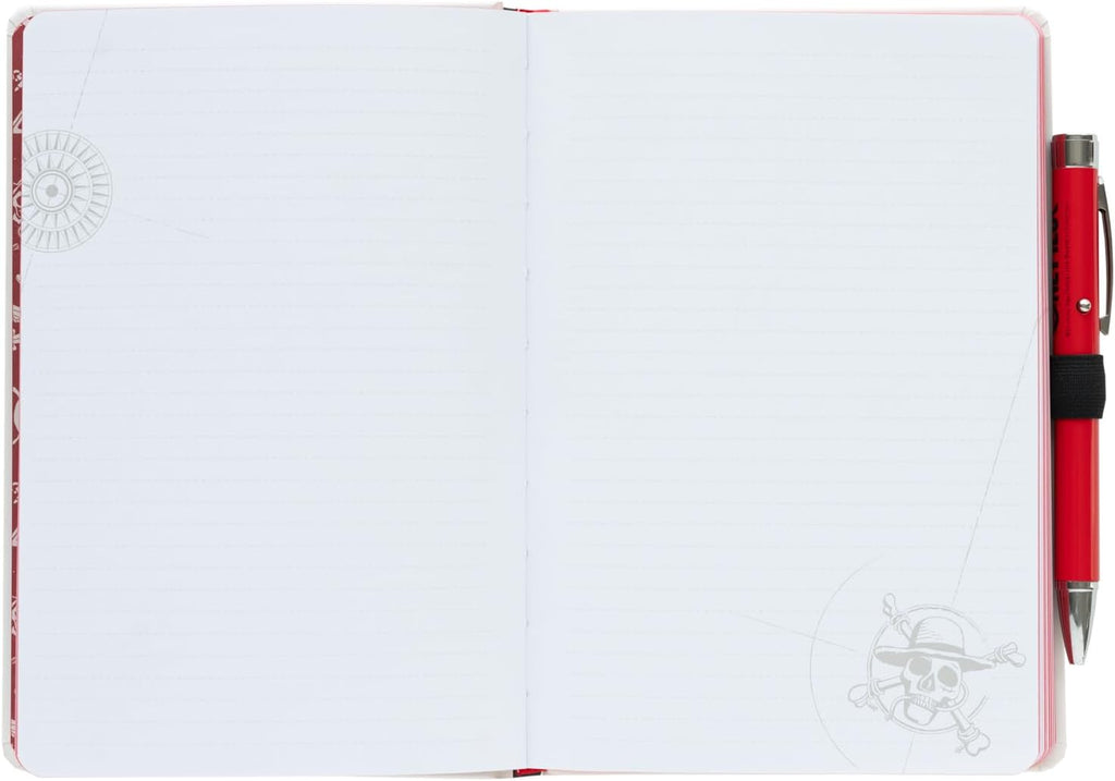 One Piece Straw Hat Pirates Notebook Journal Signed by Taz Skylar