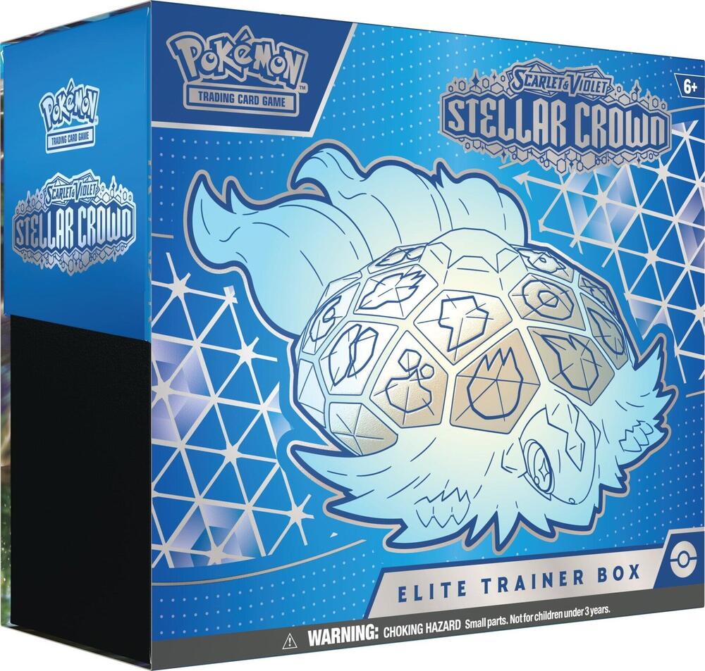 Pokemon Scarlet and Violet - Stellar Crown Elite Trainer Box