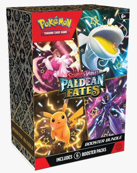 Pokemon Scarlet and Violet - Paldean Fates Booster Bundle