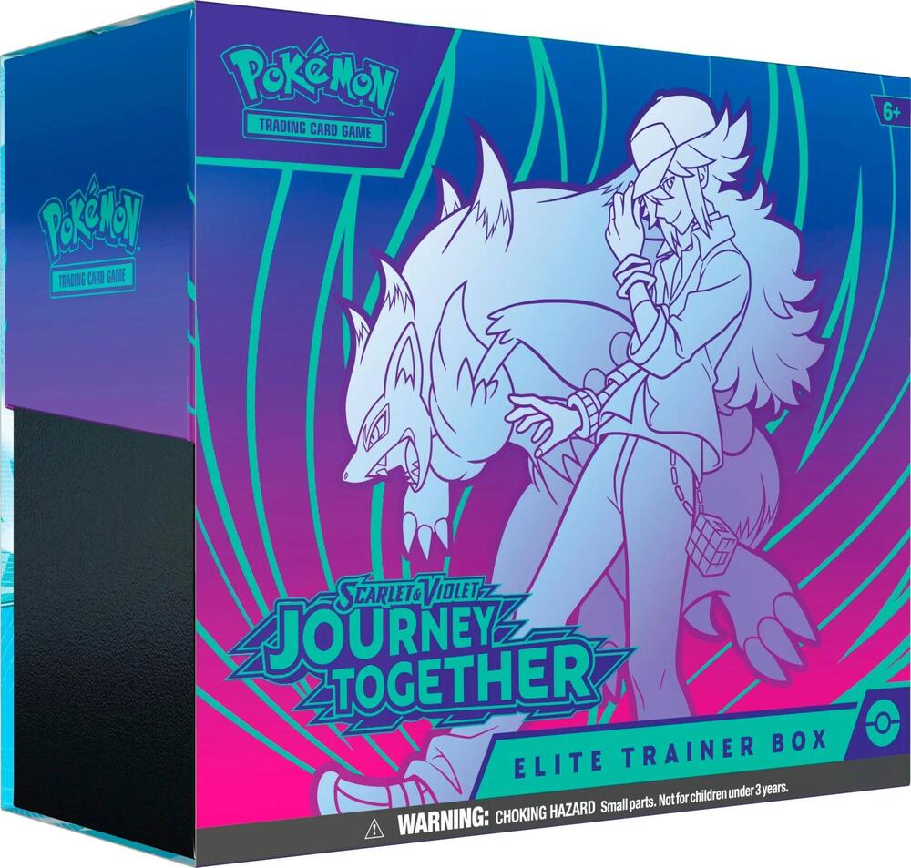 Pokemon Scarlet and Violet - Journey Together Elite Trainer Box Trading Cards