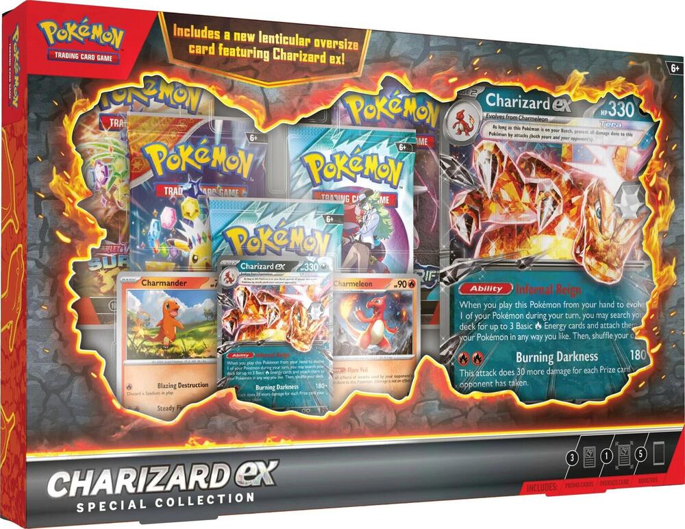 Pokemon Charizard ex Special Collection Trading Cards