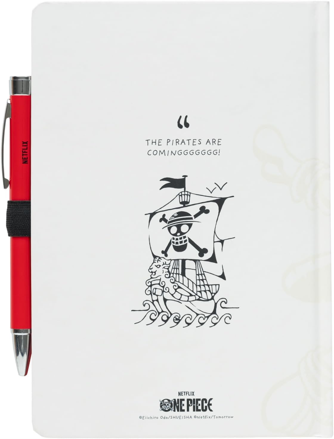 One Piece Straw Hat Pirates Notebook Journal Signed by Taz Skylar