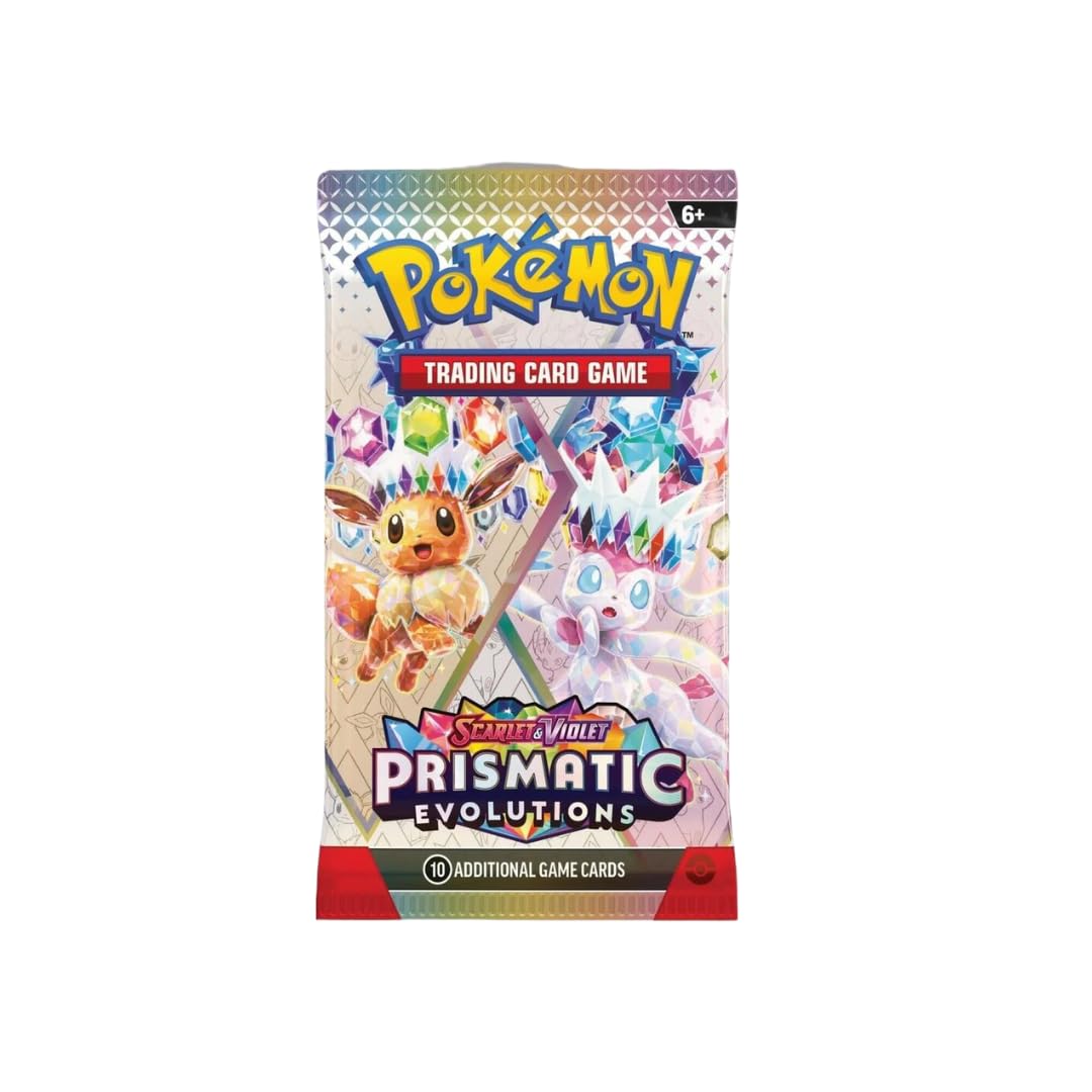 Pokemon Scarlet & Violet Prismatic Evolutions Booster Packs Trading Cards