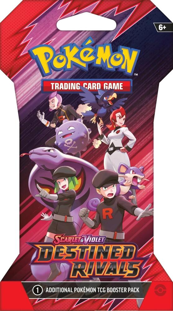 Pokemon Scarlet and Violet - Destined Rivals Sleeved Booster Trading Cards