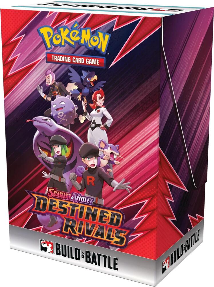 Pokemon Scarlet and Violet - Destined Rivals Build and Battle Trading Cards