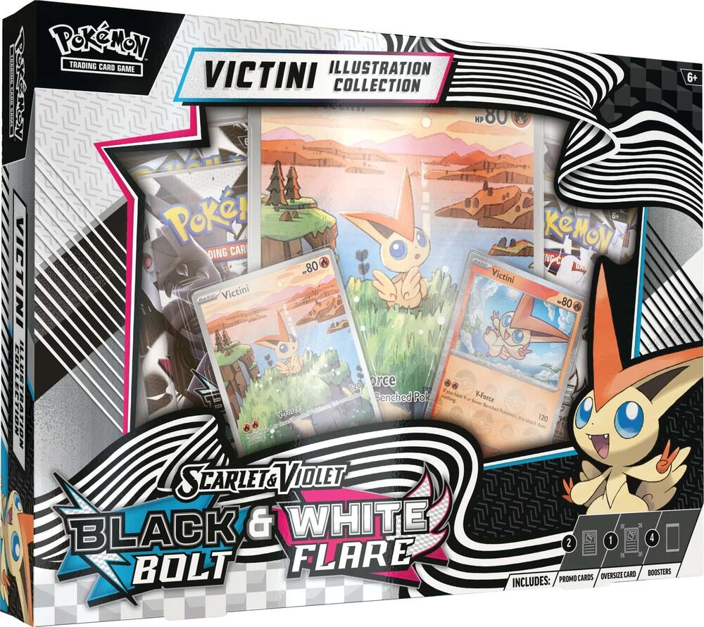 Pokemon Scarlet and Violet - Unova Victini Illustration Collection Trading Cards
