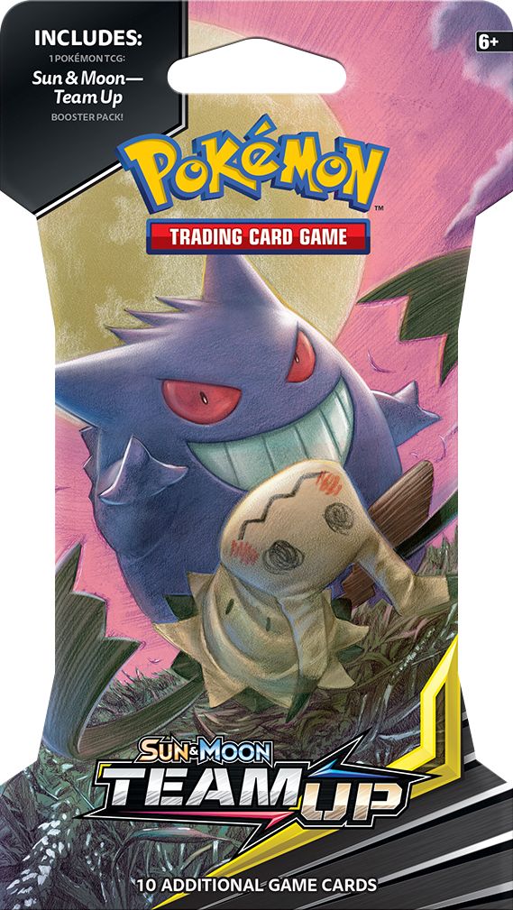 Pokemon Sun and Moon - Team Up Sleeved Booster Pack