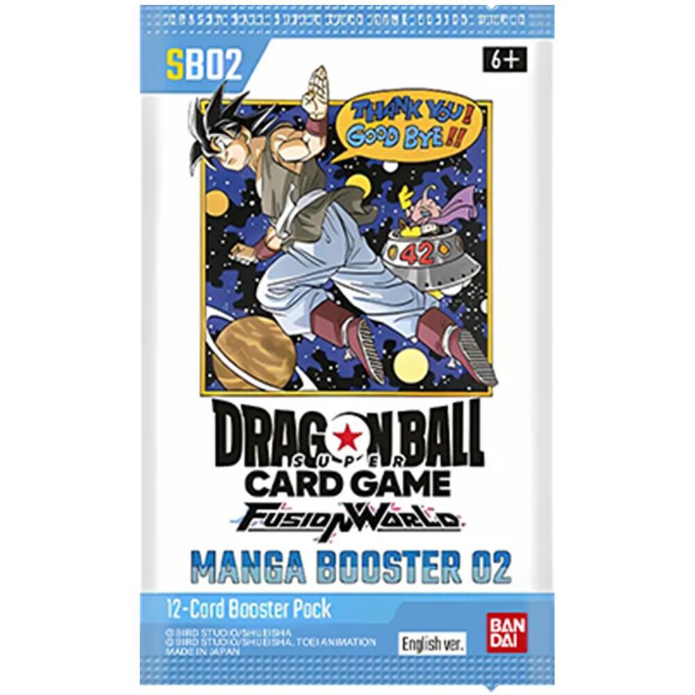 Dragon Ball Super Fusion Worlds Manga Booster 02 Trading Cards