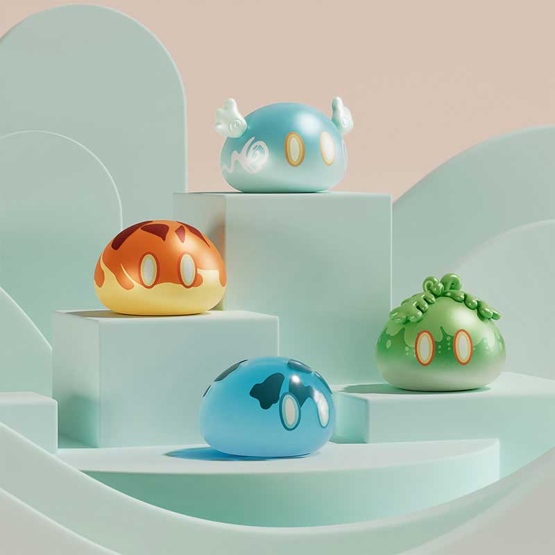 Hey Dolls Genshin Impact Slime Series Mini Slime Blind Bag Figurines