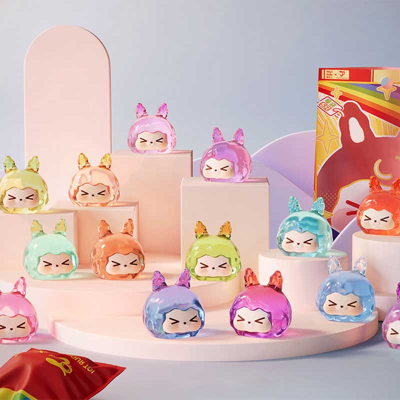 Hey Dolls KIKI Mini Candy Head Series Blind Bag Figurines