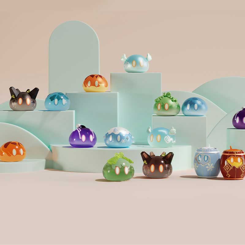 Hey Dolls Genshin Impact Slime Series Mini Slime Blind Bag Figurines