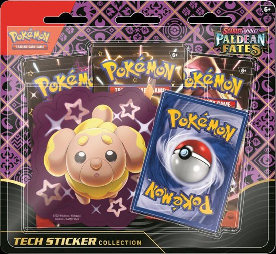Pokemon Scarlet and Violet - Paldean Fates Tech Sticker Collection