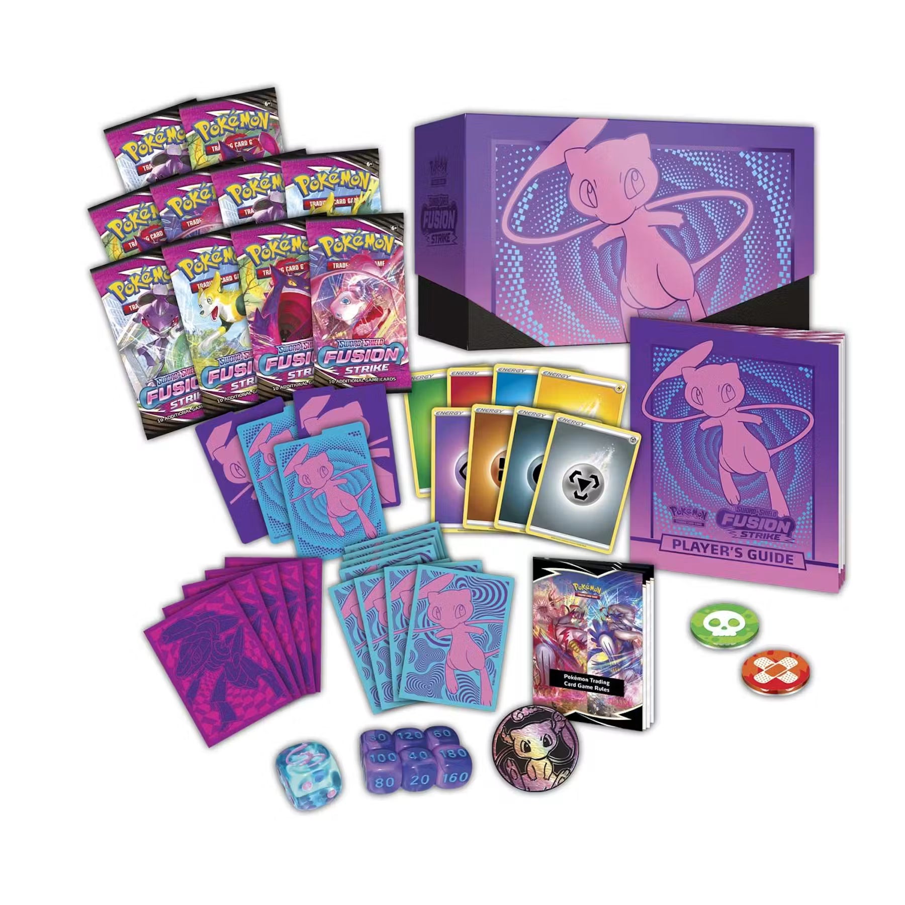 Pokemon Sword and Shield - Fusion Strike Pokemon Center Elite Trainer Trading Cards