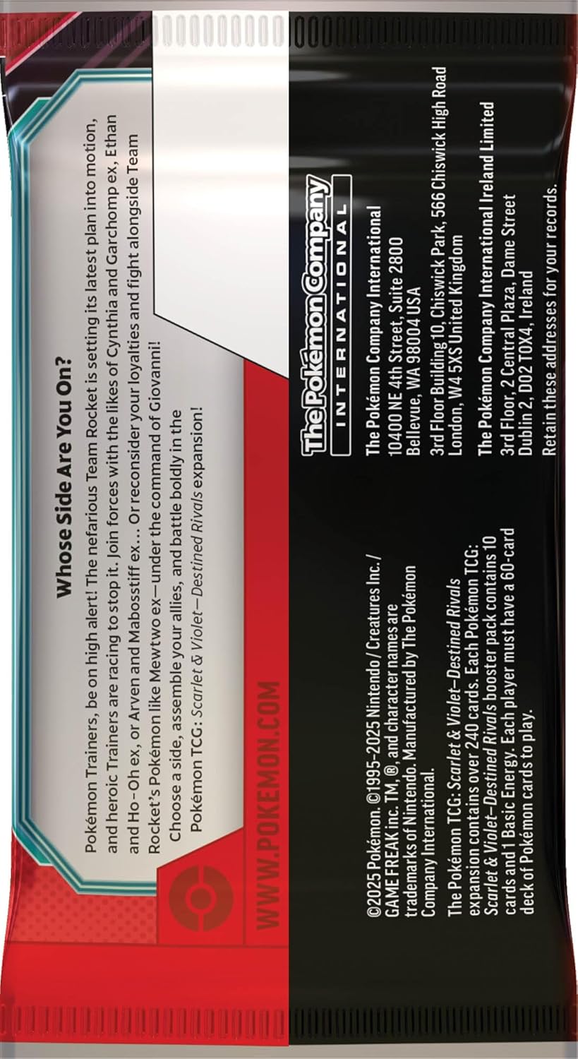 Pokemon Scarlet and Violet - Destined Rivals Trading Cards