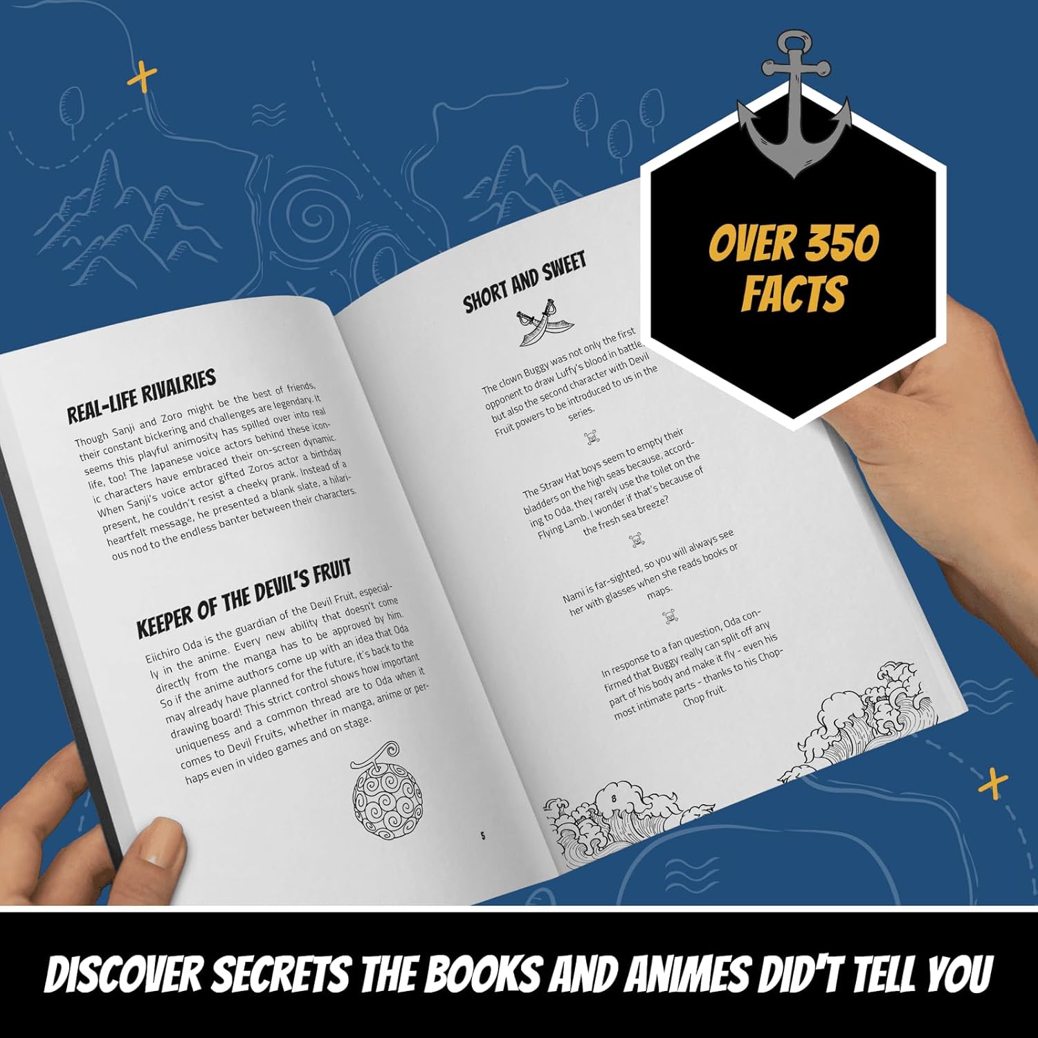 One Piece Interesting Facts Paperback Book Signed by Taz Skylar