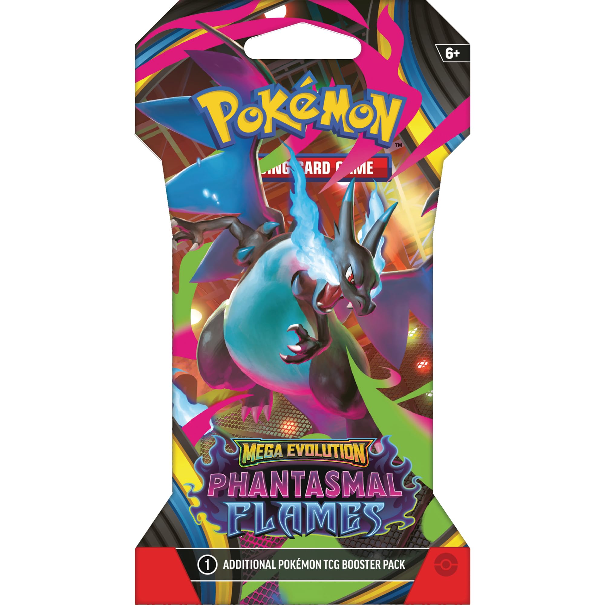 Pokemon Mega Evolution Phantasmal Flames Sleeved Booster Trading Cards
