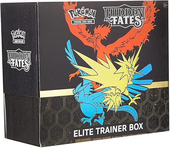 Pokemon Sun and Moon Hidden Fates Elite Trainer Box