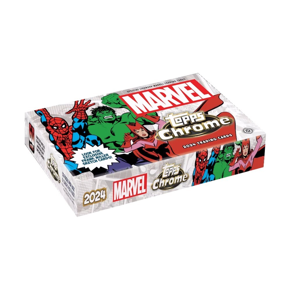 marvel topps chrome rare cards 2023-24 Topps Chrome Marvel Comics Hobby Trading Cards – The Ballers Bank TCG