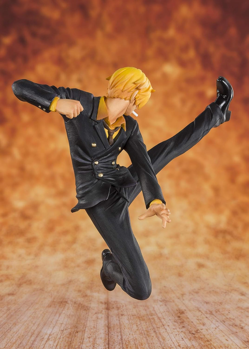 One Piece Figuartszero Black Leg Sanji Action Figure Signed by Taz Skylar