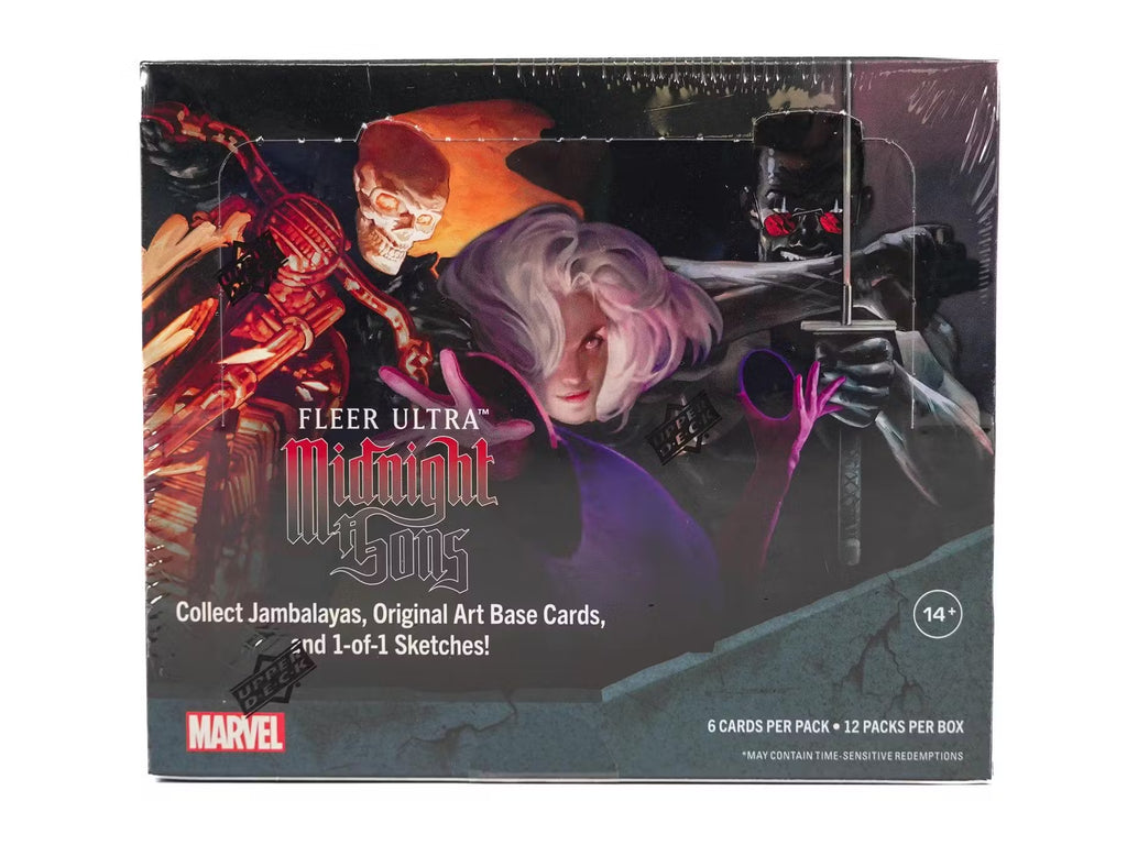 2023 Upper Deck Marvel Fleer Ultra Midnight Sons Hobby Trading Cards