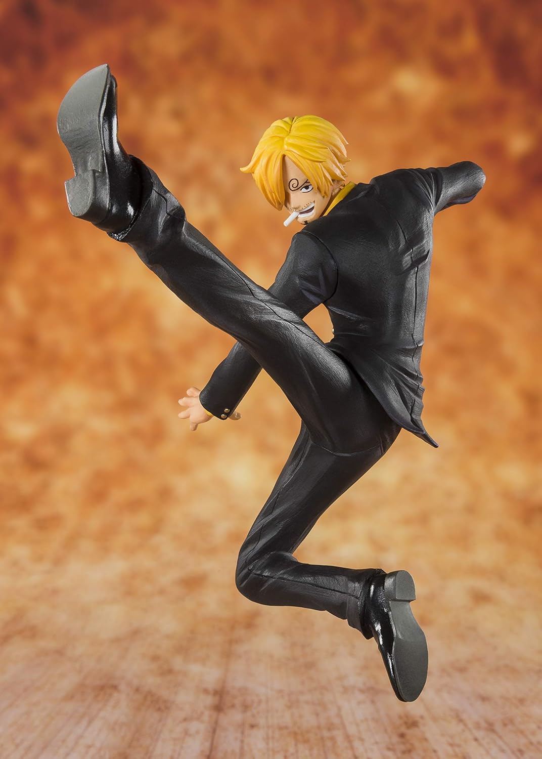 One Piece Figuartszero Black Leg Sanji Action Figure Signed by Taz Skylar