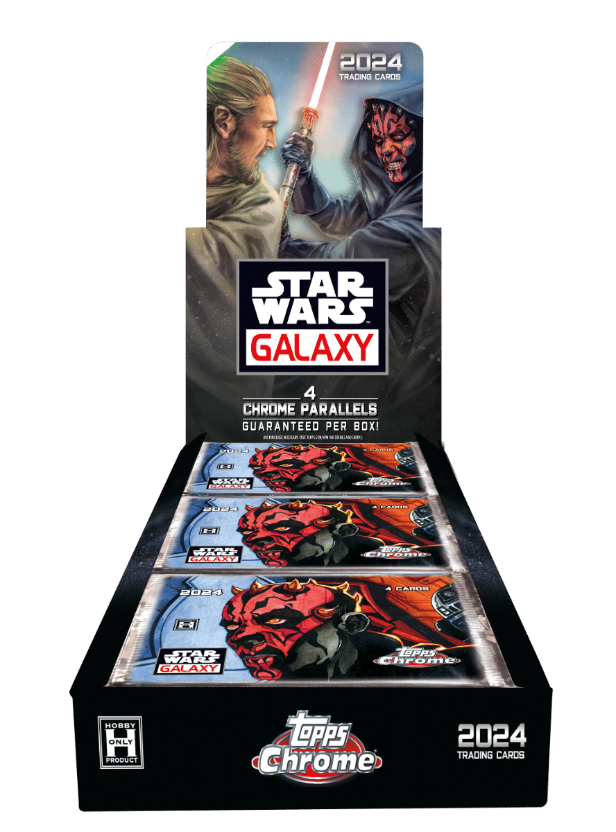 2024 Topps Chrome Star Wars Galaxy Hobby Trading Cards