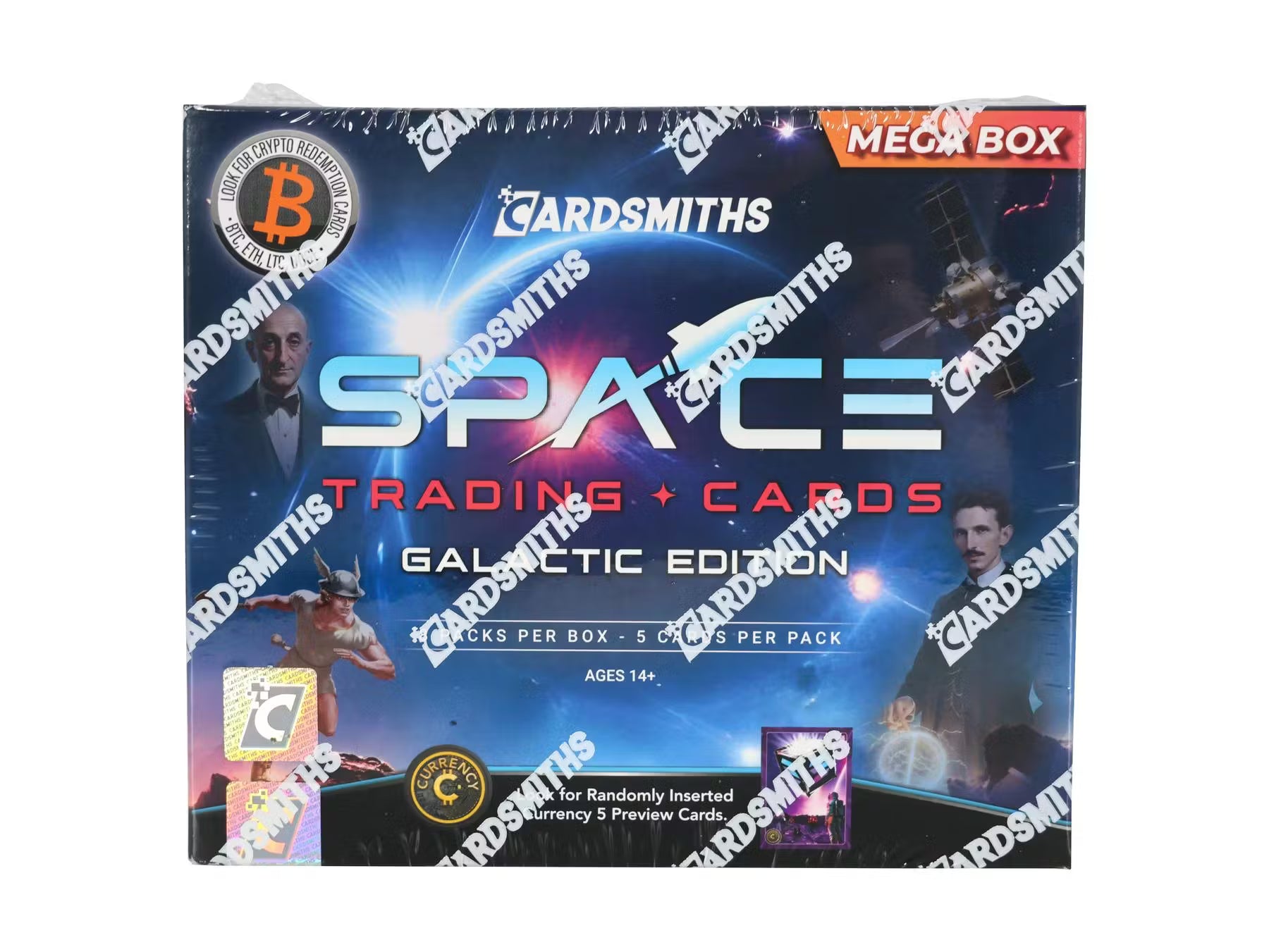 Cardsmiths Space Galactic Edition Mega Trading Cards