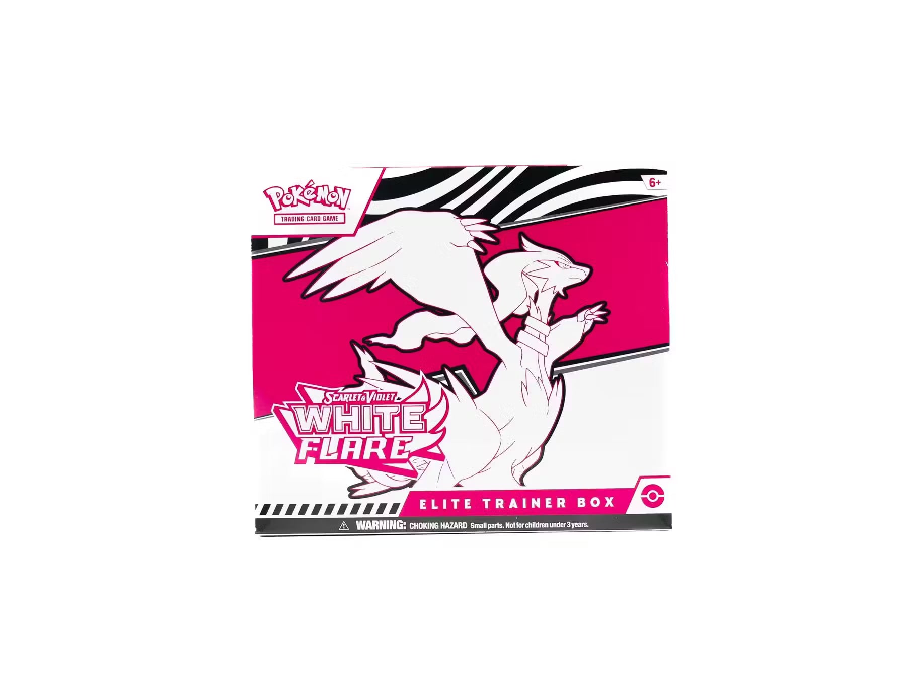 Pokemon Scarlet and Violet - White Flare Elite Trainer Box Trading Cards