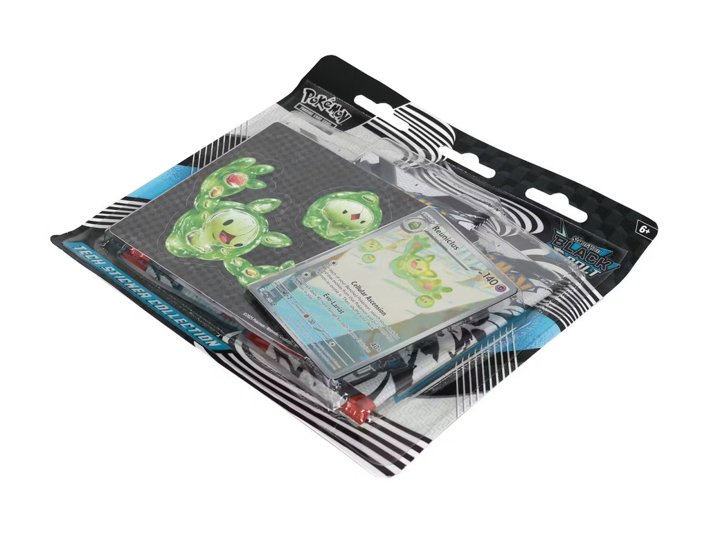 Pokemon Scarlet and Violet - Black Bolt Tech Sticker Collection Trading Cards