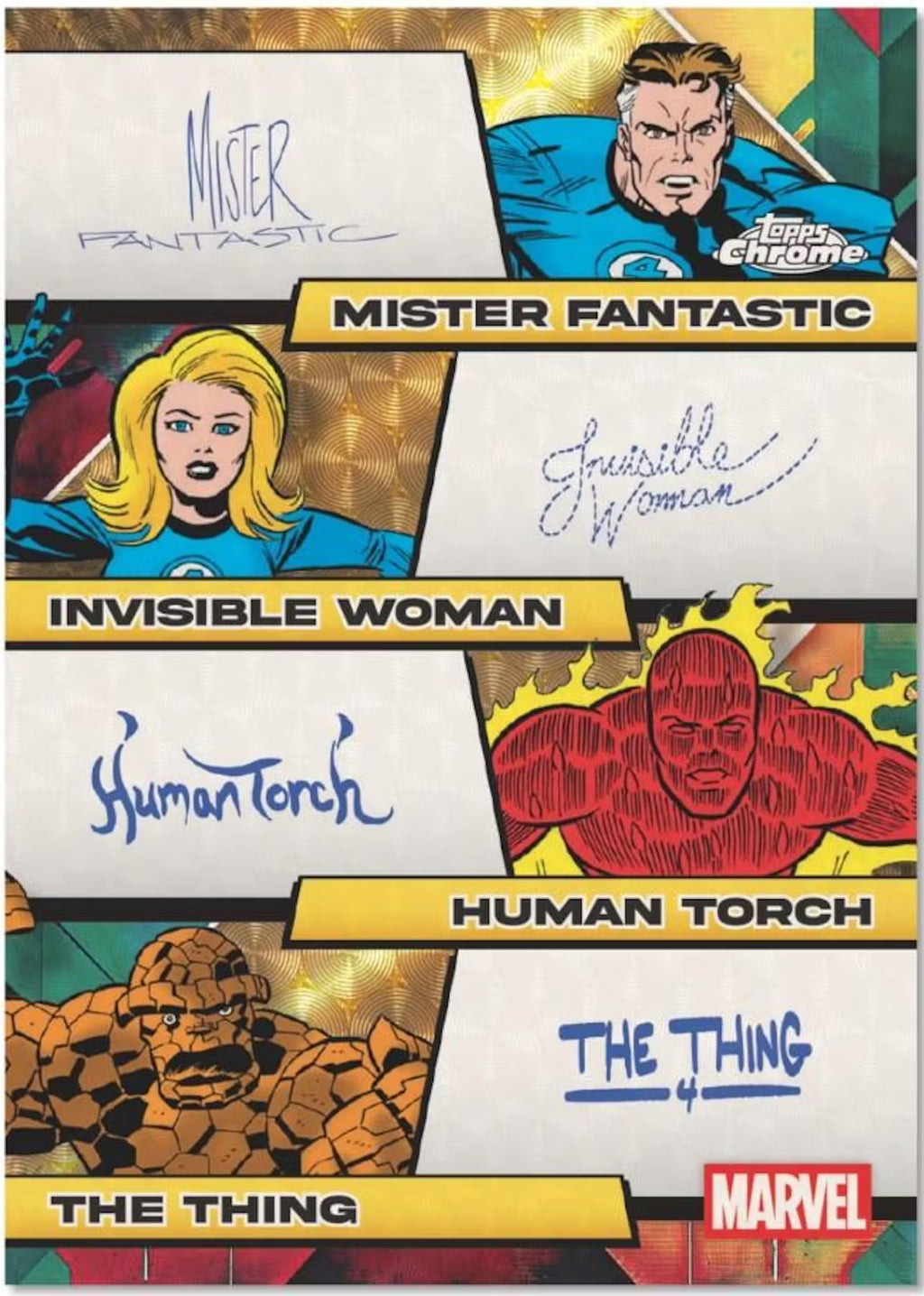 2025 Topps Chrome Marvel Blaster Trading Cards