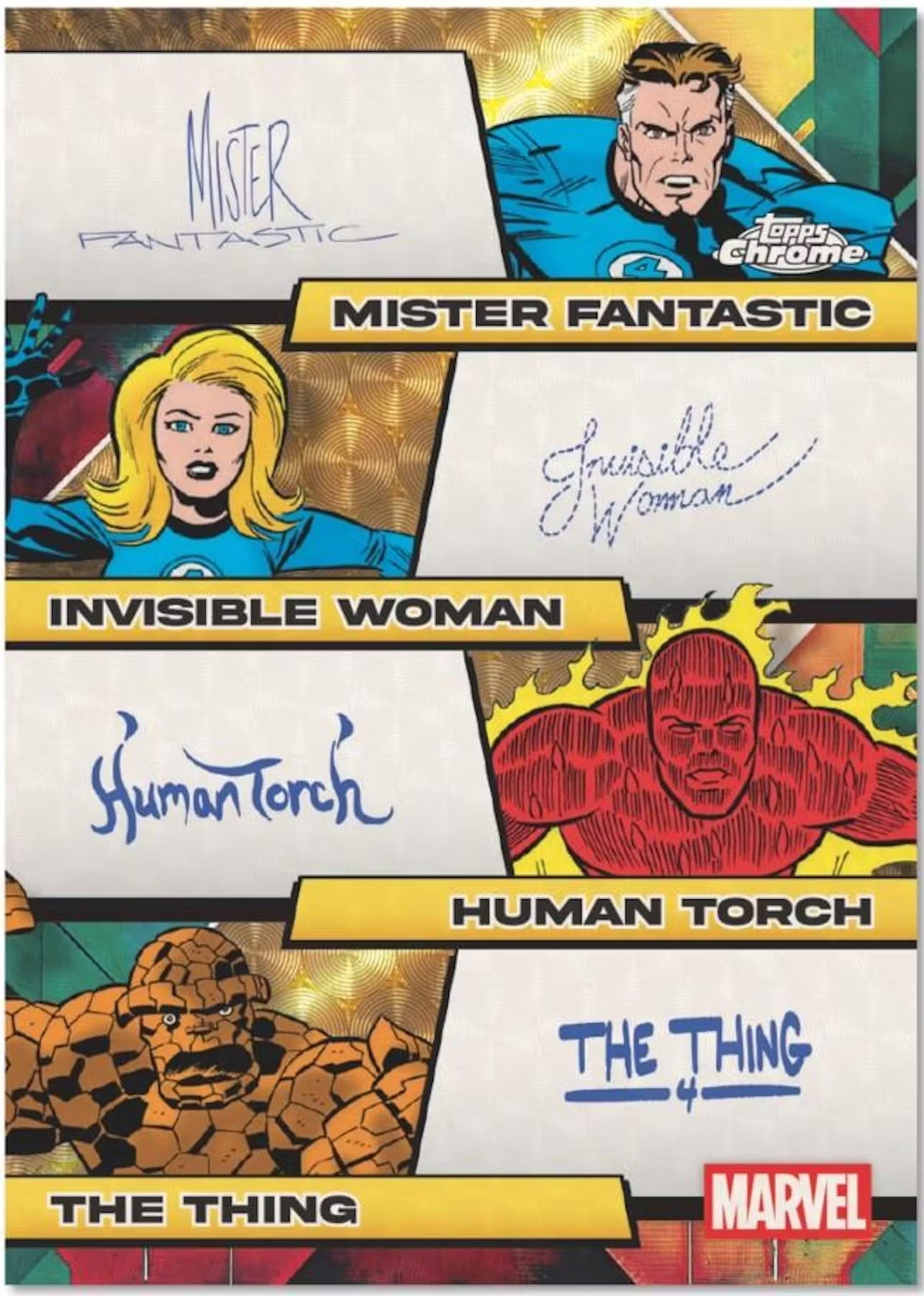 2025 Topps Chrome Marvel Hobby Trading Cards