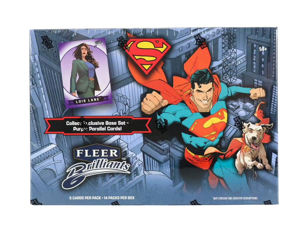 2025 Upper Deck Fleer Brilliants Superman Mega Trading Cards