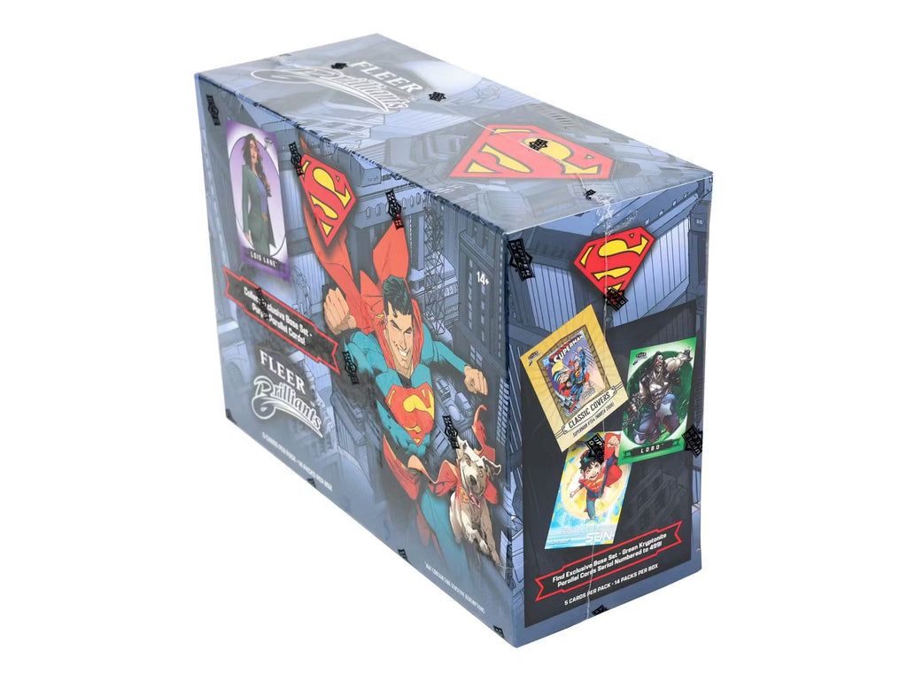 2025 Upper Deck Fleer Brilliants Superman Mega Trading Cards