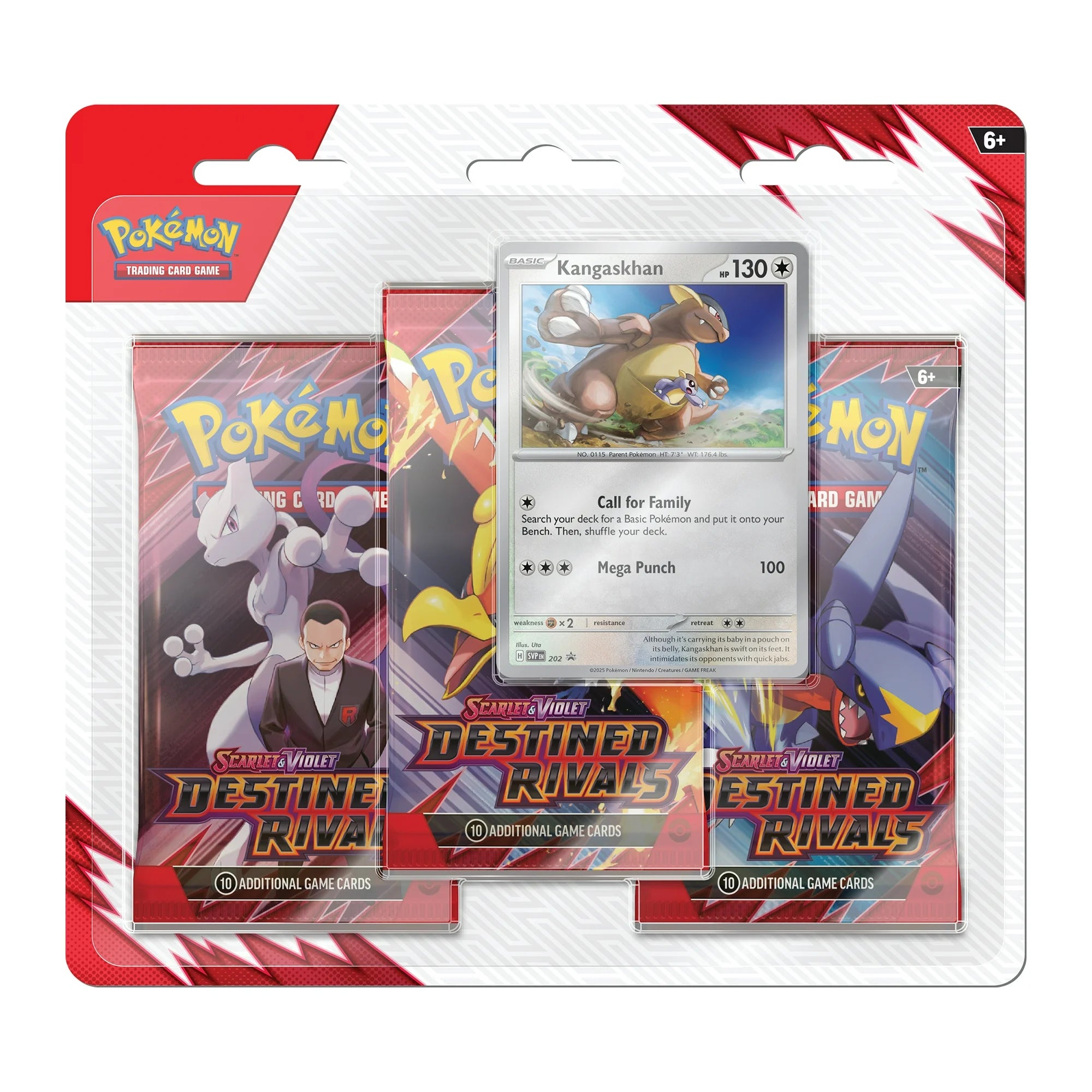 Pokemon Scarlet and Violet - Destined Rivals 3-Pack Blister Trading Cards