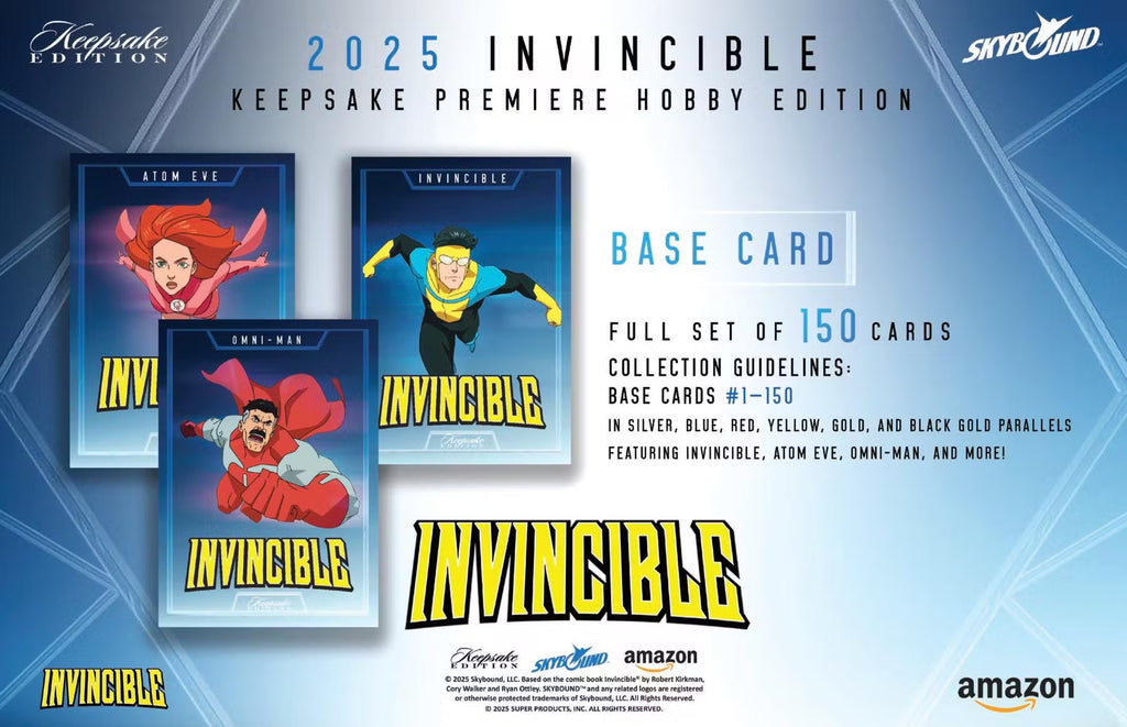 2025 Keepsake Invincible Premiere Edition Hobby Trading Cards