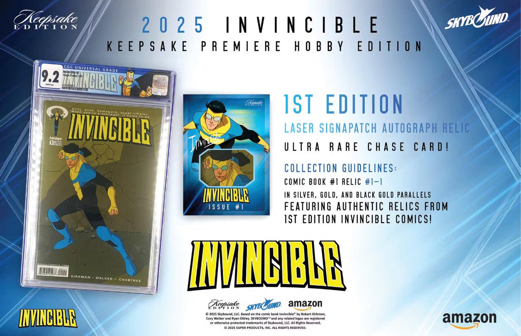 2025 Keepsake Invincible Premiere Edition Hobby Trading Cards