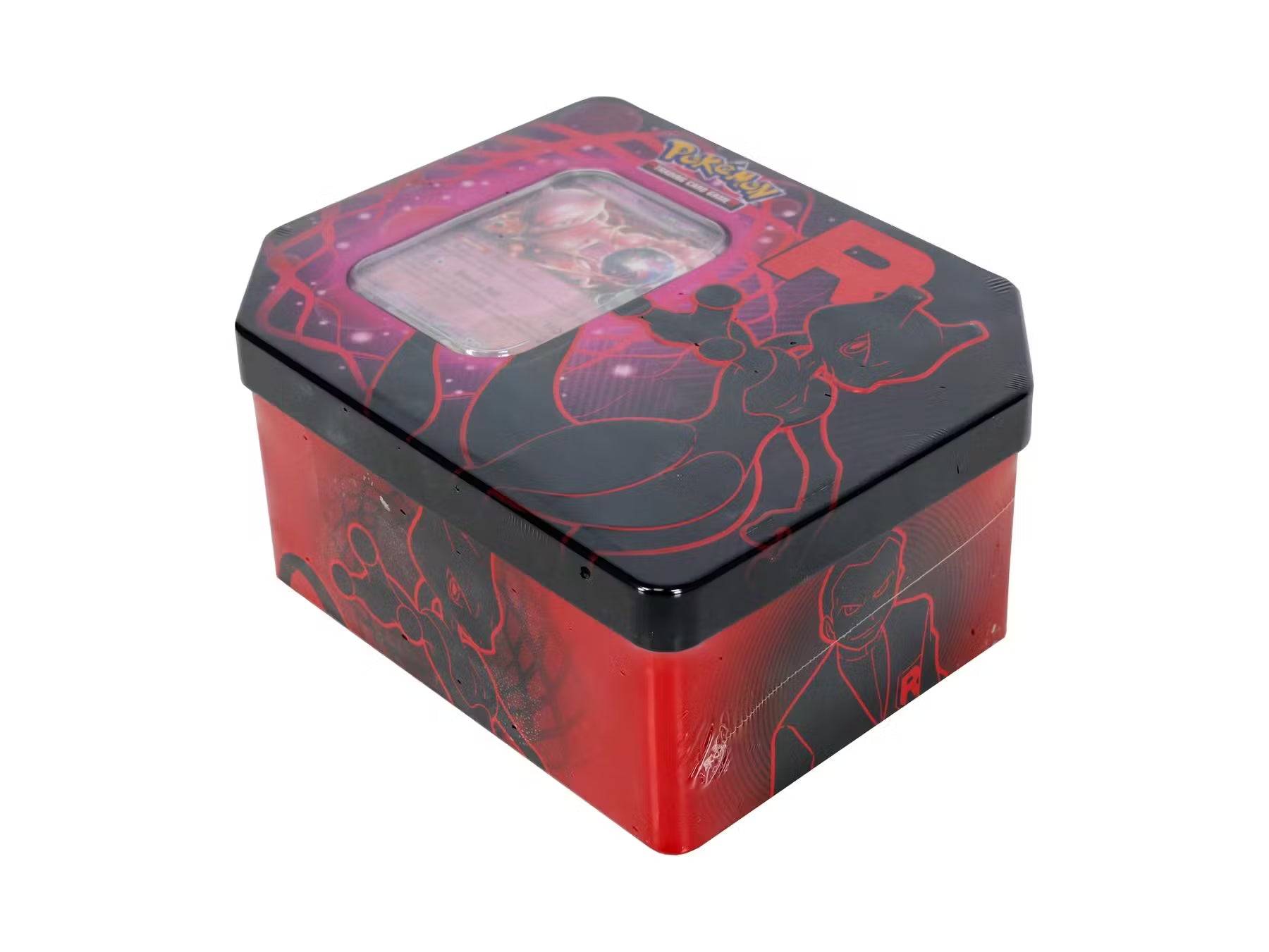 Pokemon Team Rocket Tin Trading Cards