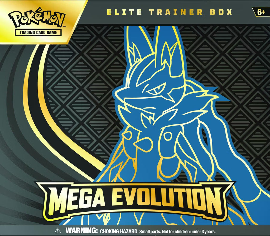 Pokemon Mega Evolution Elite Trainer Box Trading Cards