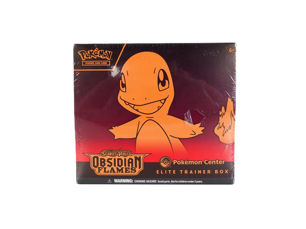 Pokemon Scarlet and Violet - Obsidian Flame Pokemon Center Elite Trainer Trading Cards