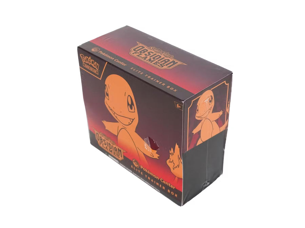 Pokemon Scarlet and Violet - Obsidian Flame Pokemon Center Elite Trainer Trading Cards