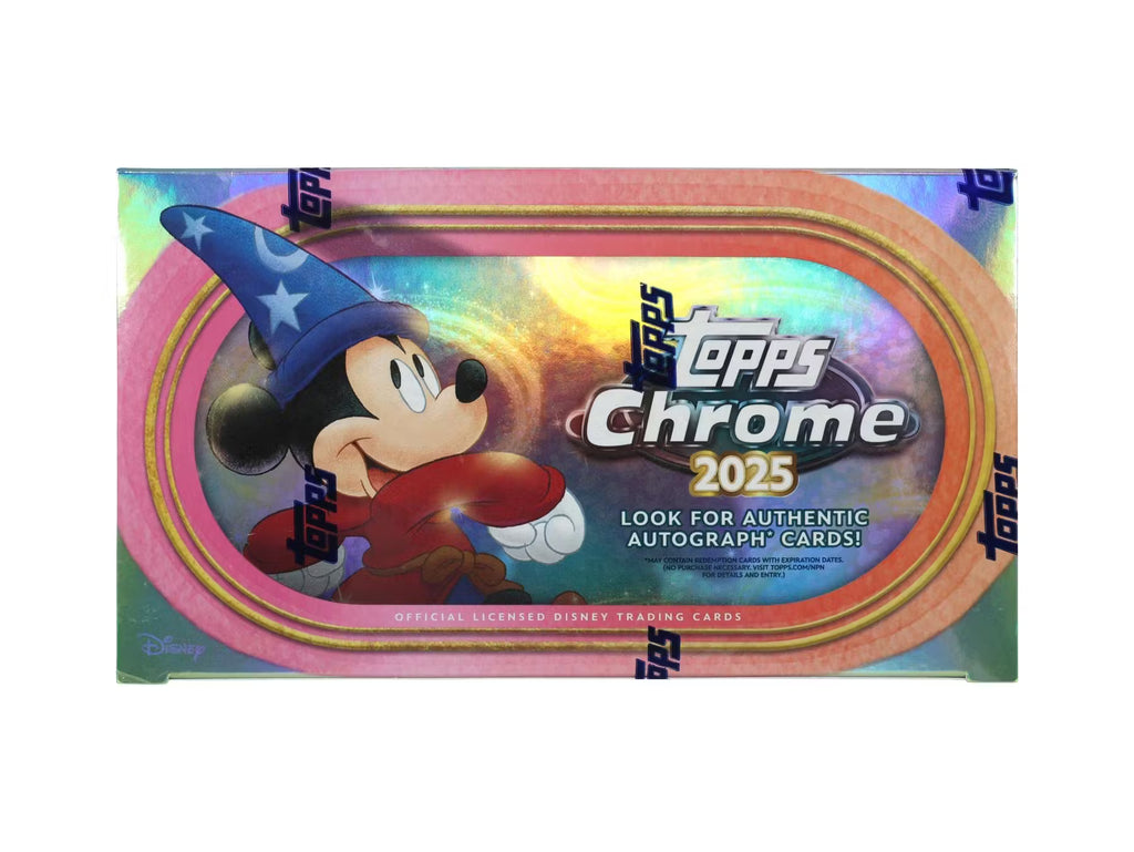 2025 Topps Chrome Disney Hobby Trading Cards
