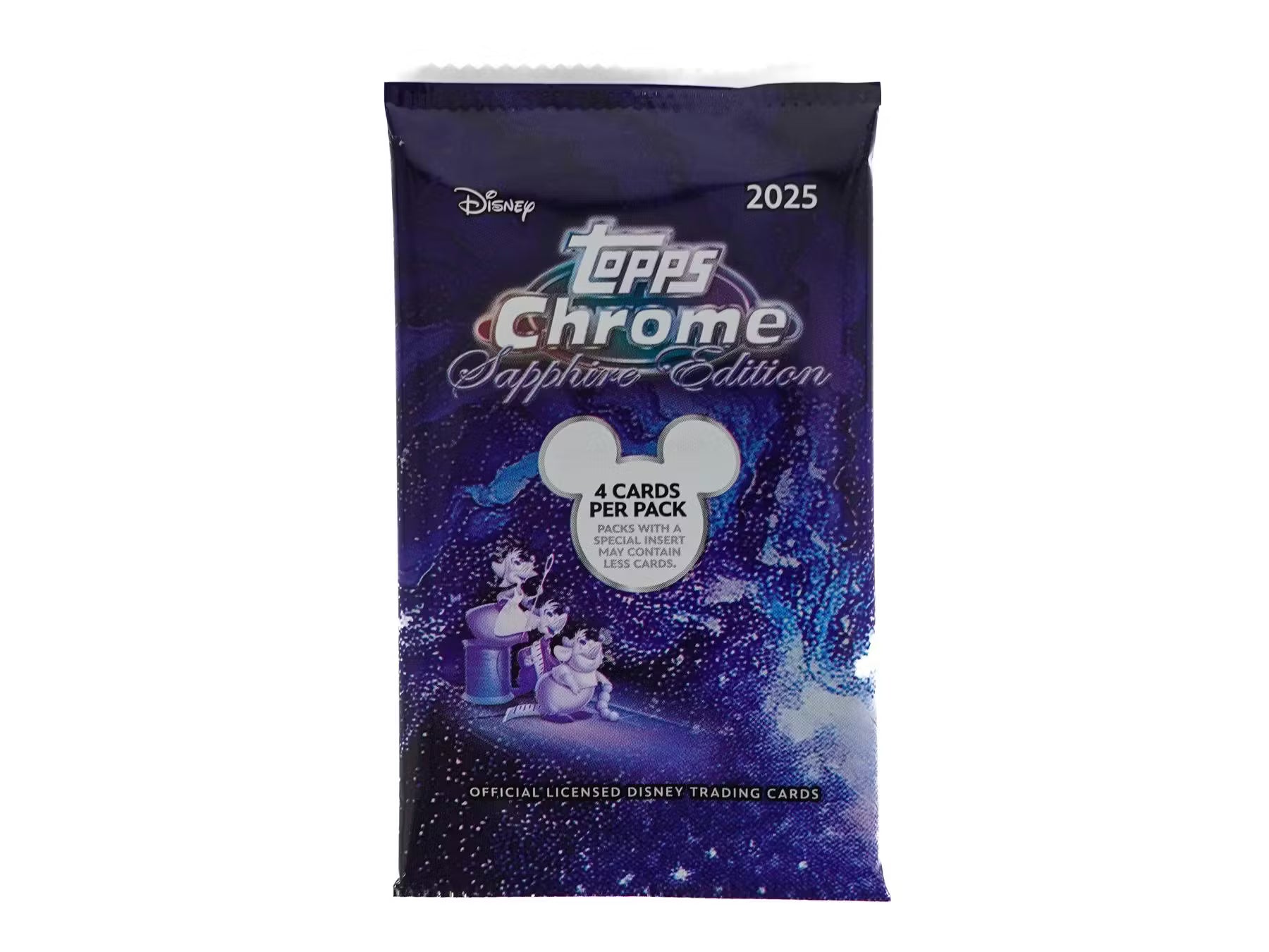 2025 Topps Chrome Disney Sapphire Hobby Trading Cards