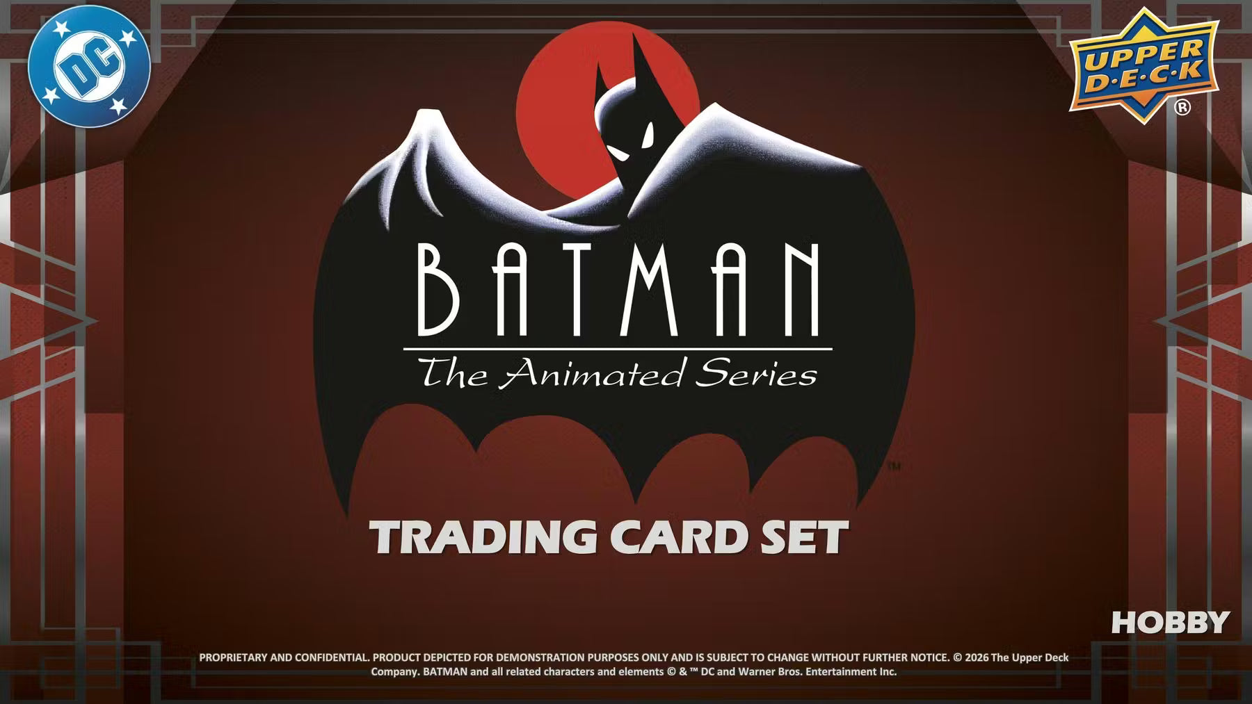 2026 Upper Deck Batman The Animated Series Hobby Trading Cards