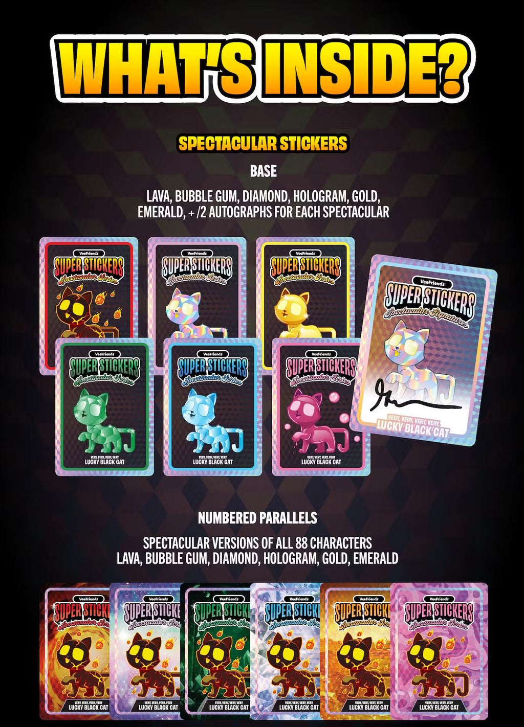 2026 VeeFriends Super Stickers Spectacular Series Trading Cards