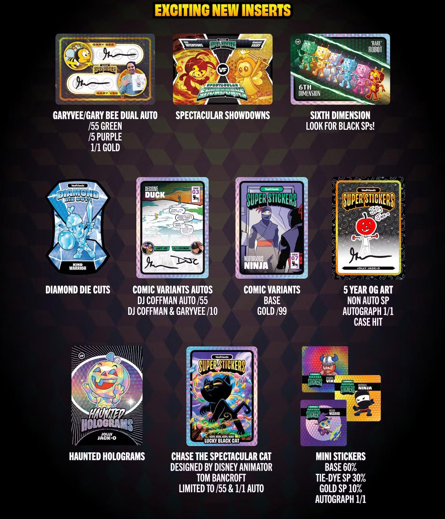 2026 VeeFriends Super Stickers Spectacular Series Trading Cards